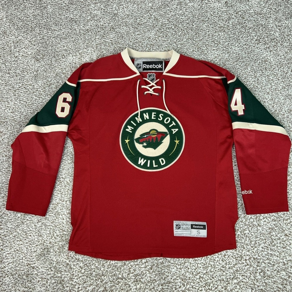Minnesota Wild Jersey Mens Small Red NHL Hockey Reebok Mikael Granlund 64 Sport